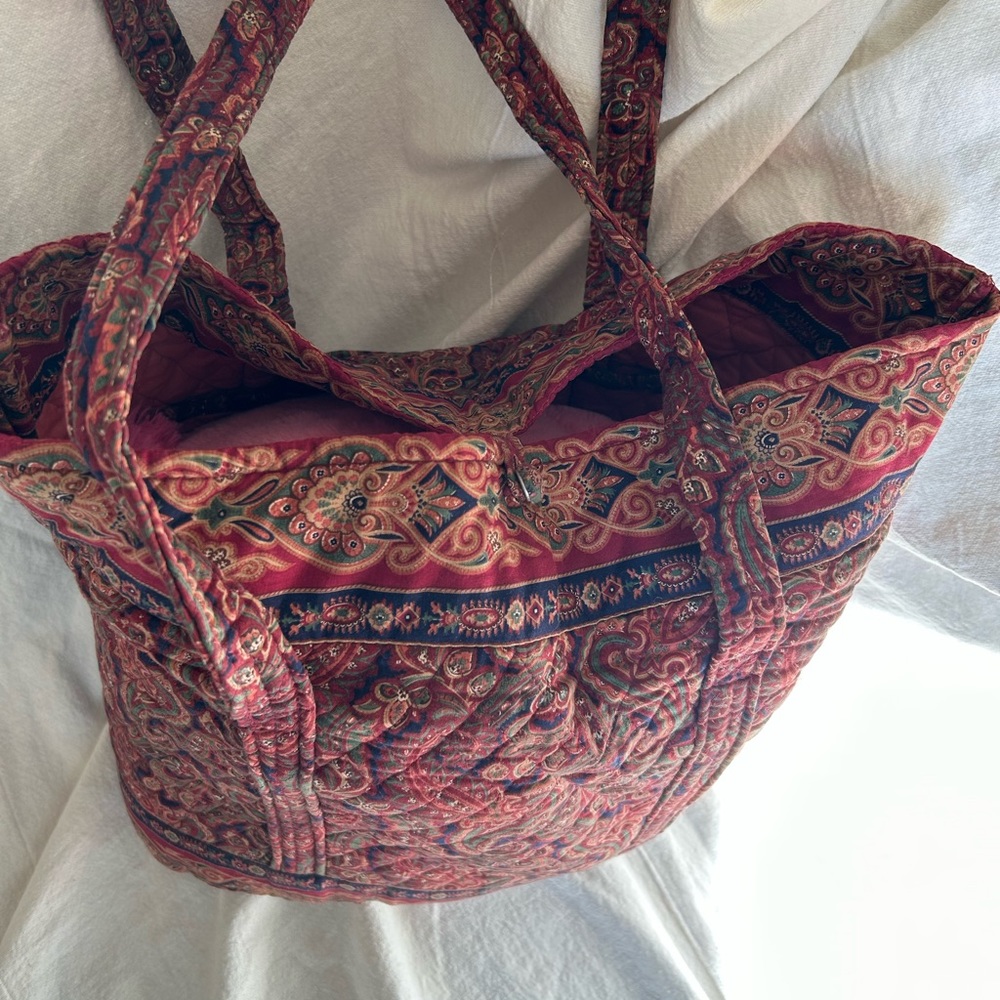 Vera Bradley Tote - paisley 1987 - Picture 4 of 10